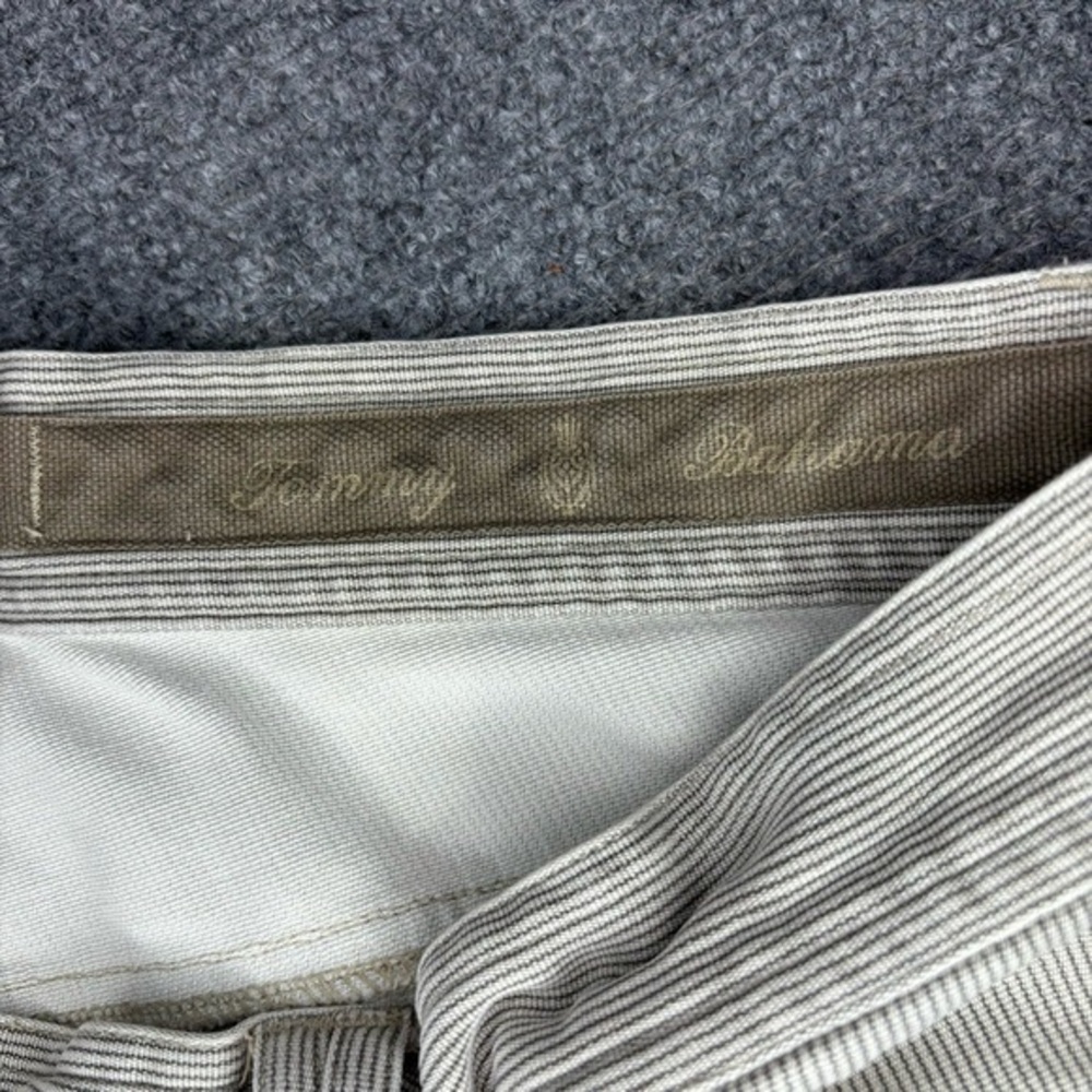 Tommy Bahama Pants Men’s 36 Silk Cotton Trousers  Corduroy Lined Straight Leg